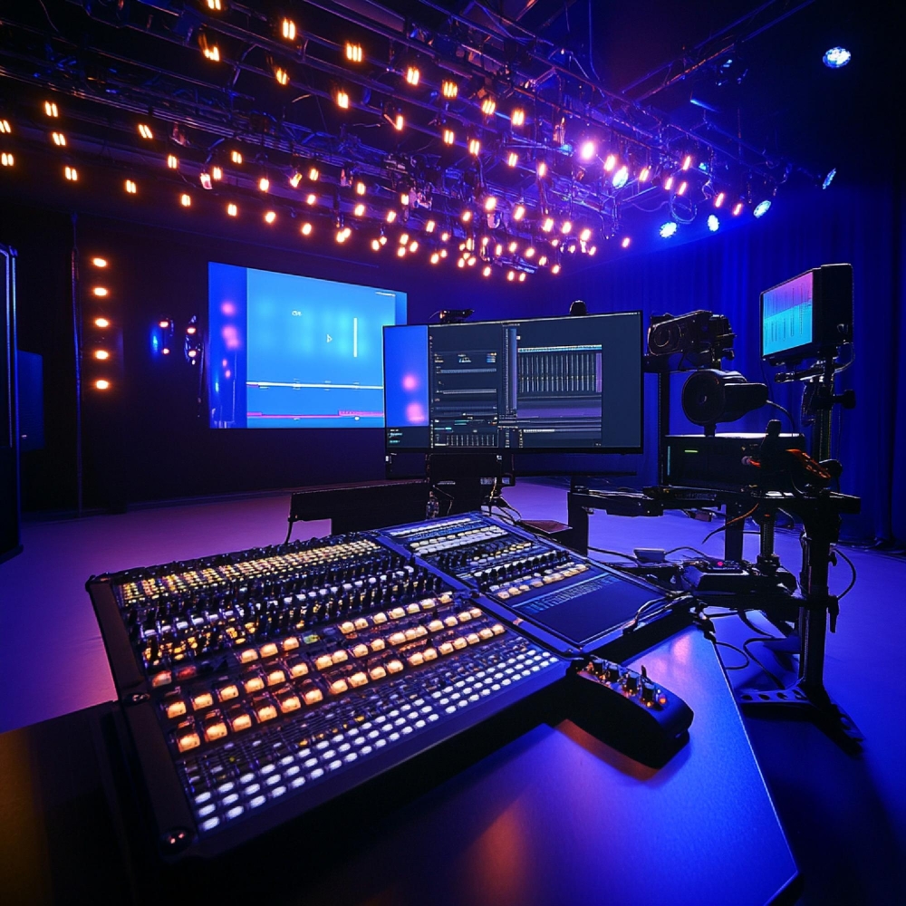 Professional Sound and Lighting Setups